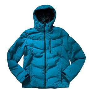 C&A Blue Jacket Hooded Puffer | Size M